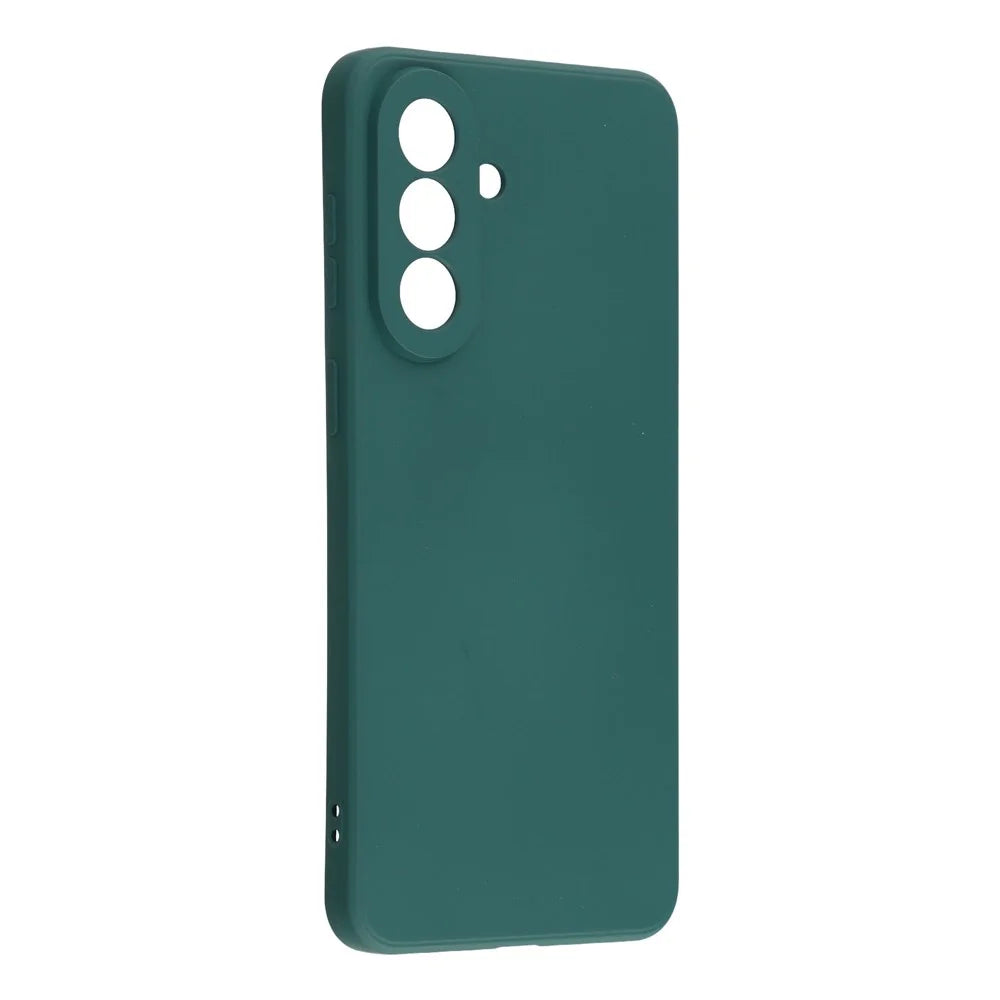 For Samsung Galaxy A37 5G Case TPU Back Soft Anti-Scratch Fiber Lining Phone Cover - Army Green - 2