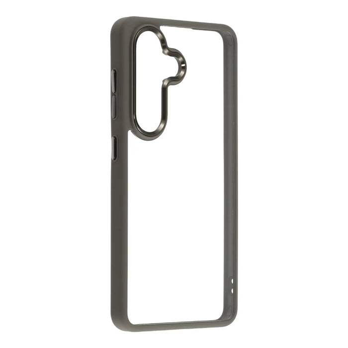 For Samsung Galaxy S26 Case Anti-Drop TPU + PC Clear Phone Back Cover - Titanium Grey - 2