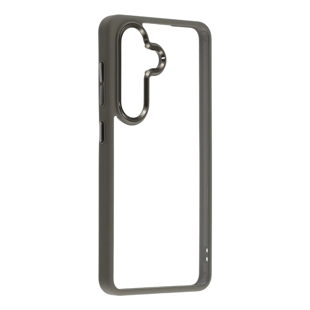 For Samsung Galaxy S26+ Case Anti-Drop TPU + PC Clear Phone Back Cover - Titanium Grey - 2