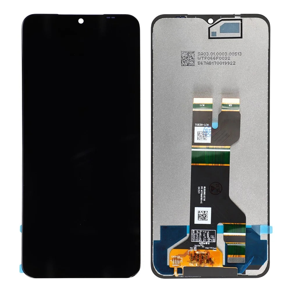 For T-Mobile REVVL 8 / T Phone 3 OEM Grade S LCD Screen and Digitizer Assembly Replacement Part (Without Logo) - 1