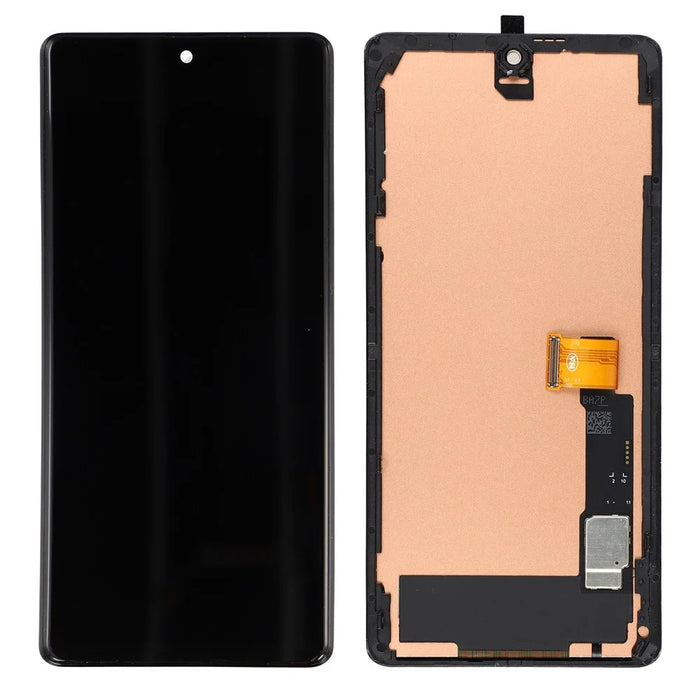 For Google Pixel 7 Pro 5G Grade C LCD Screen and Digitizer Assembly + Frame Part (TFT Technology) (Without Logo) - 1