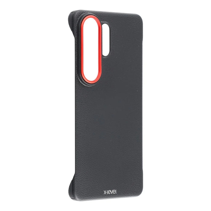 X-LEVEL For Samsung Galaxy S26 Ultra Case Boardless PC + Metal Phone Back Cover - Black - 2