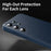 For Samsung Galaxy S26 Ultra Case with Card Holder Smart View Window Leather Phone Cover - Sapphire - 6