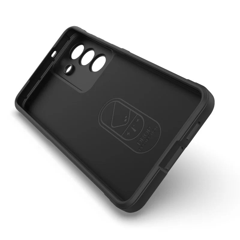 WANLONFENG For Samsung Galaxy S26+ TPU Case  HD Series Anti Slip Phone Cover with Tempered Glass - Black - 3