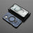 For iPhone 17 Magnetic Case Rotating Kickstand TPU PC Shockproof Phone Back Cover Compatible with MagSafe - Dark Blue - 5