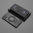 For Samsung Galaxy S25 Edge Magnetic Case Rotating Kickstand TPU PC Shockproof Phone Back Cover - Black - 5
