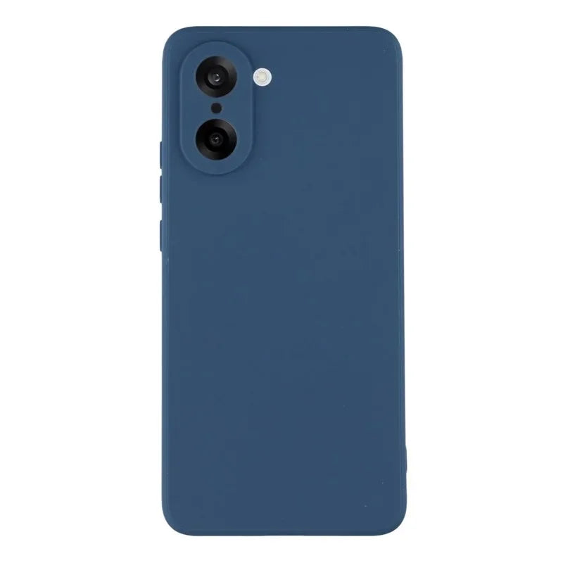 WANLONFENG For OnePlus Nord CE5 5G / OnePlus Ace 5 Racing 5G Case  ZB1 Series Precise Cutouts Straight Edge TPU Phone Cover with 2Pcs Tempered Glass Films - Sapphire - 2