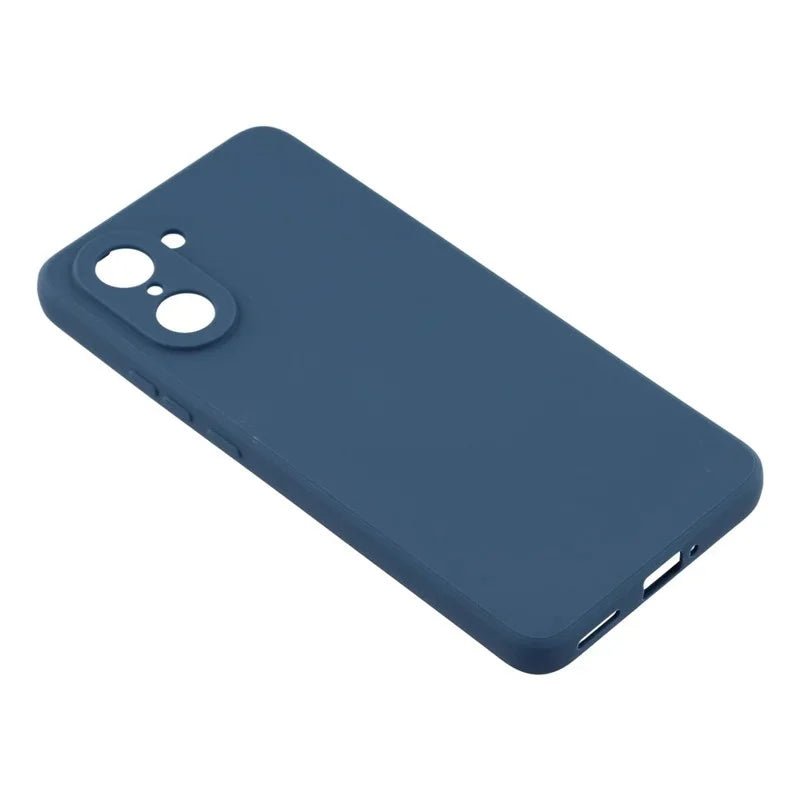 WANLONFENG For OnePlus Nord CE5 5G / OnePlus Ace 5 Racing 5G Case  ZB1 Series Precise Cutouts Straight Edge TPU Phone Cover with 2Pcs Tempered Glass Films - Sapphire - 5