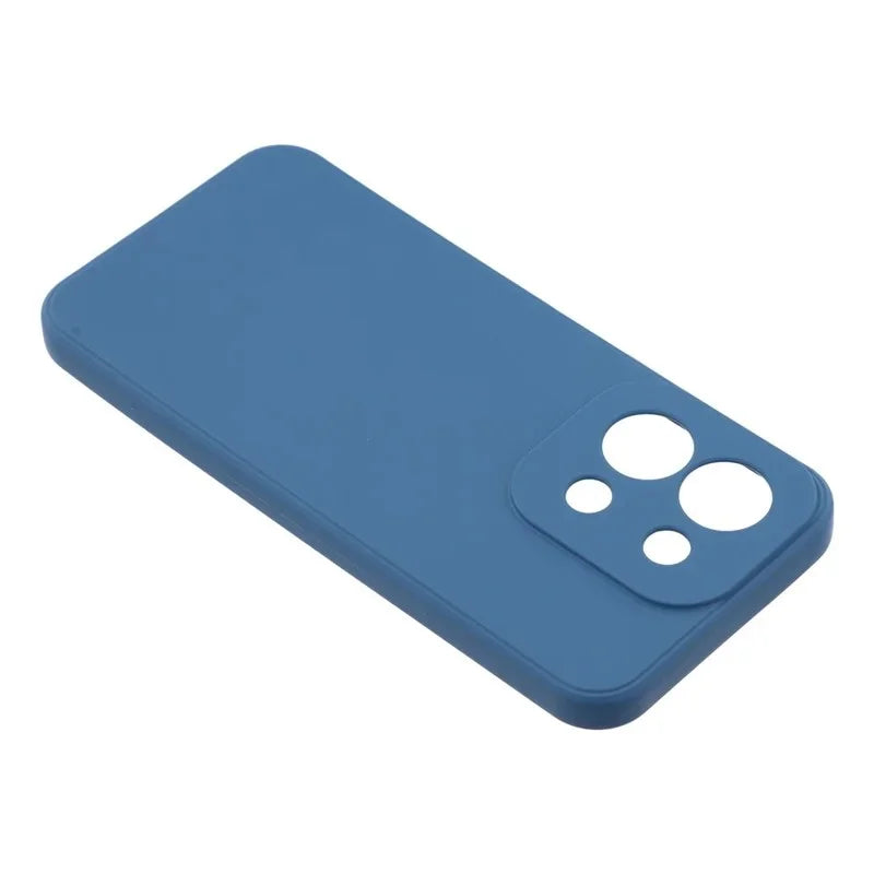 WANLONFENG For Xiaomi Redmi 15C 4G (Global) (171mm) Case  ZB1 Series Precise Cutouts Straight Edge TPU Phone Cover with 2Pcs Tempered Glass Films - Sapphire - 6