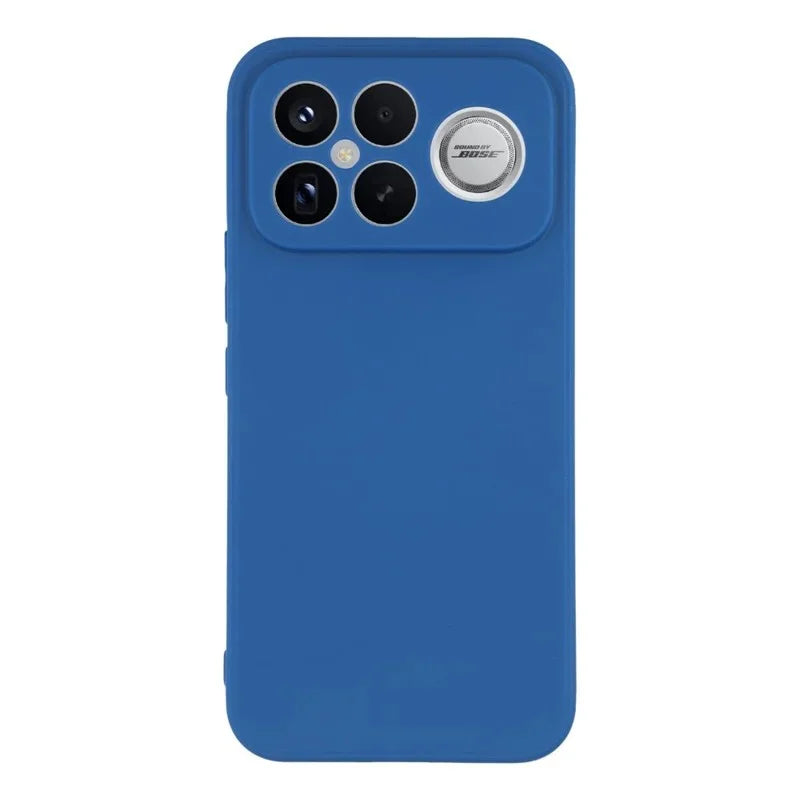 WANLONFENG For Xiaomi Poco F8 Ultra / Xiaomi Redmi K90 Pro Max 5G Case  ZB1 Series Precise Cutouts Straight Edge TPU Phone Cover with 2Pcs Tempered Glass Films - Sapphire - 2