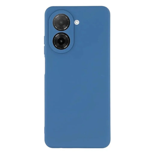 WANLONFENG For Xiaomi Redmi A5 NFC (EU) (173.45mm) Case  ZB1 Series Precise Cutouts Straight Edge TPU Phone Cover with 2Pcs Tempered Glass Films - Sapphire - 2