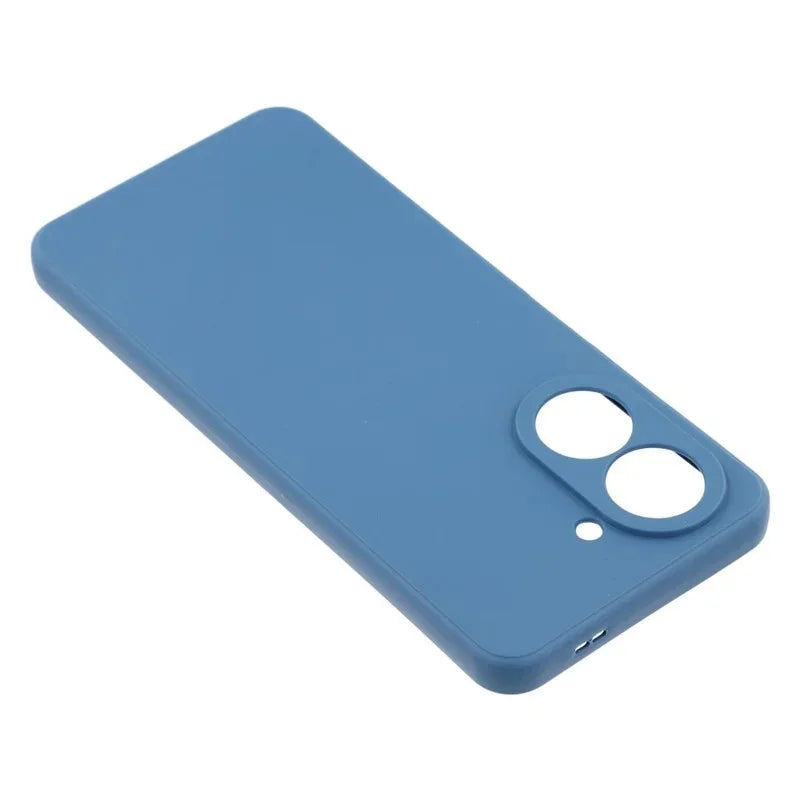 WANLONFENG For Xiaomi Redmi A5 4G (171.7mm) Case  ZB1 Series Precise Cutouts Straight Edge TPU Phone Cover with 2Pcs Tempered Glass Films - Sapphire - 4