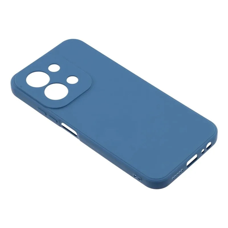 WANLONFENG For Xiaomi Redmi 15C 5G (EU) (173mm) / Xiaomi Redmi 15C 4G (EU) (173mm) Case  ZB1 Series Precise Cutouts Straight Edge TPU Phone Cover with 2Pcs Tempered Glass Films - Sapphire - 5