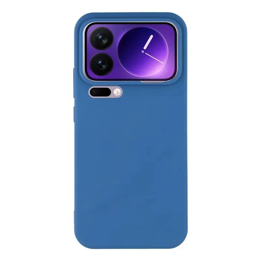 WANLONFENG For Xiaomi 17 Pro Max Case  ZB1 Series Precise Cutouts Straight Edge TPU Phone Cover with 2Pcs Tempered Glass Films - Sapphire - 2