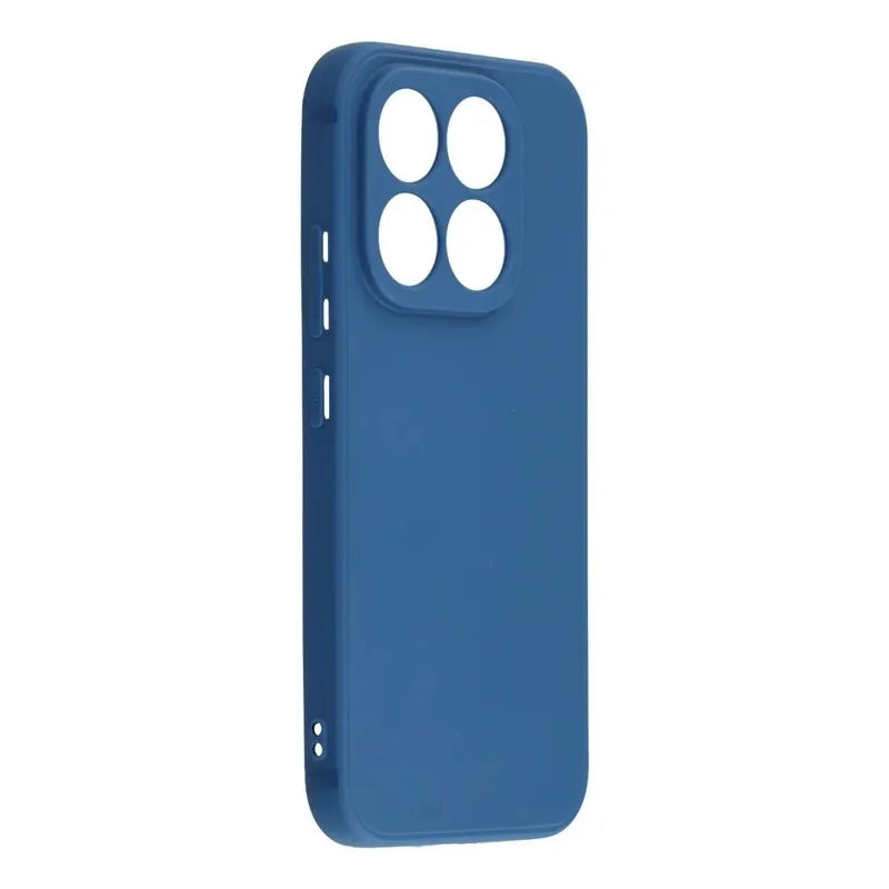 WANLONFENG For Xiaomi 17 Case  ZB1 Series Precise Cutouts Straight Edge TPU Phone Cover with 2Pcs Tempered Glass Films - Sapphire - 3