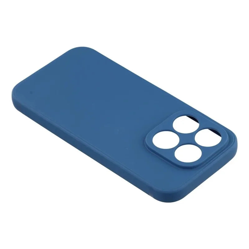 WANLONFENG For Xiaomi 17 Case  ZB1 Series Precise Cutouts Straight Edge TPU Phone Cover with 2Pcs Tempered Glass Films - Sapphire - 5