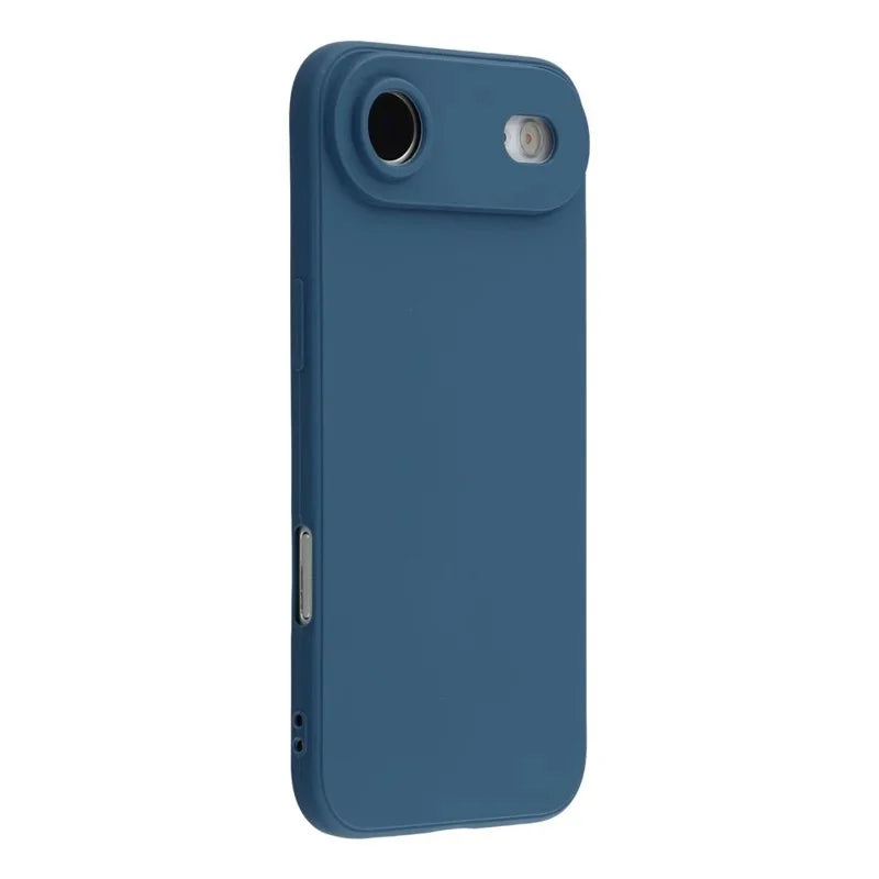 WANLONFENG For iPhone Air Case  ZB1 Series Precise Cutouts Straight Edge TPU Phone Cover with 2Pcs Tempered Glass Films - Sapphire - 2