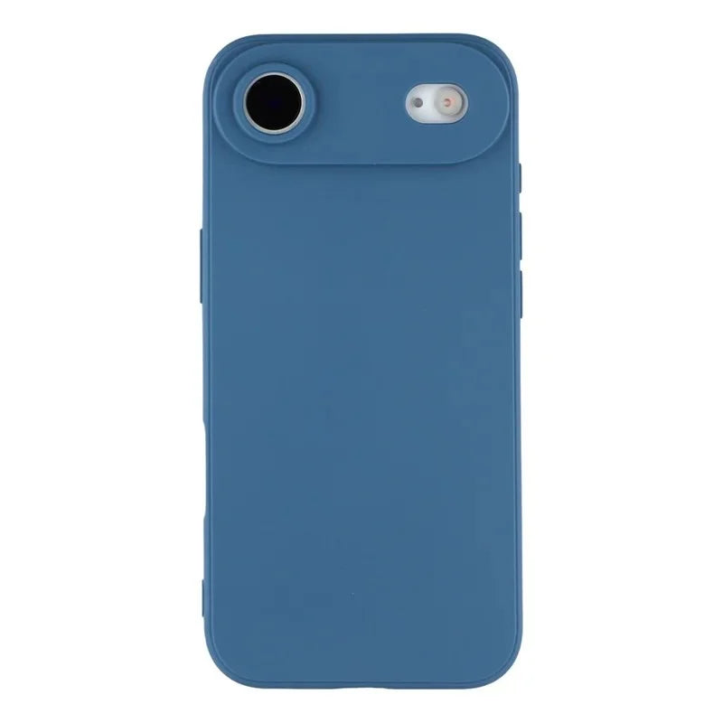 WANLONFENG For iPhone Air Case  ZB1 Series Precise Cutouts Straight Edge TPU Phone Cover with 2Pcs Tempered Glass Films - Sapphire - 4