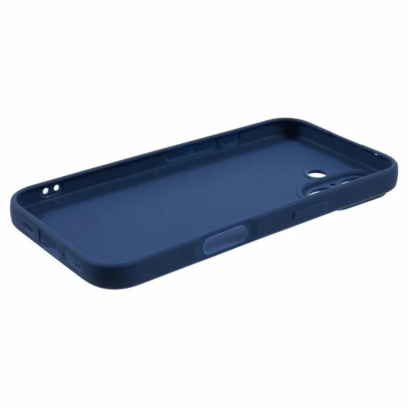 WANLONFENG For iPhone 17 Case  ZB1 Series Precise Cutouts Straight Edge TPU Phone Cover with 2Pcs Tempered Glass Films - Sapphire - 5