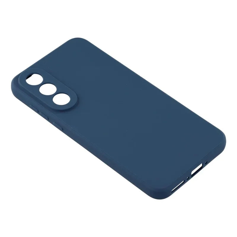 WANLONFENG For OnePlus Ace 5 Ultra 5G / OnePlus Nord 5 5G Case  ZB Series Precise Cutouts Straight Edge TPU Phone Cover with Tempered Glass Film - Sapphire - 5