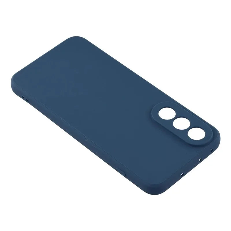WANLONFENG For OnePlus Ace 5 Ultra 5G / OnePlus Nord 5 5G Case  ZB Series Precise Cutouts Straight Edge TPU Phone Cover with Tempered Glass Film - Sapphire - 6