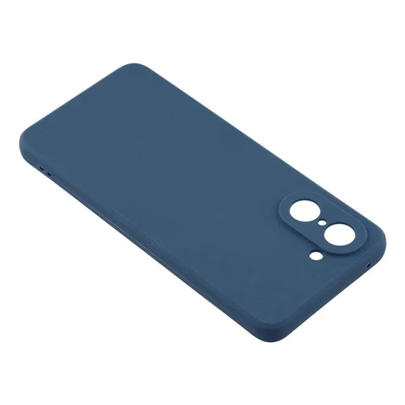 WANLONFENG For OnePlus Ace 5 Racing 5G / OnePlus Nord CE5 5G Case  ZB Series Precise Cutouts Straight Edge TPU Phone Cover with Tempered Glass Film - Sapphire - 6