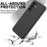 For Samsung Galaxy A57 5G Liquid Silicone Case Phone Back Cover with Hand Strap - Black - 5