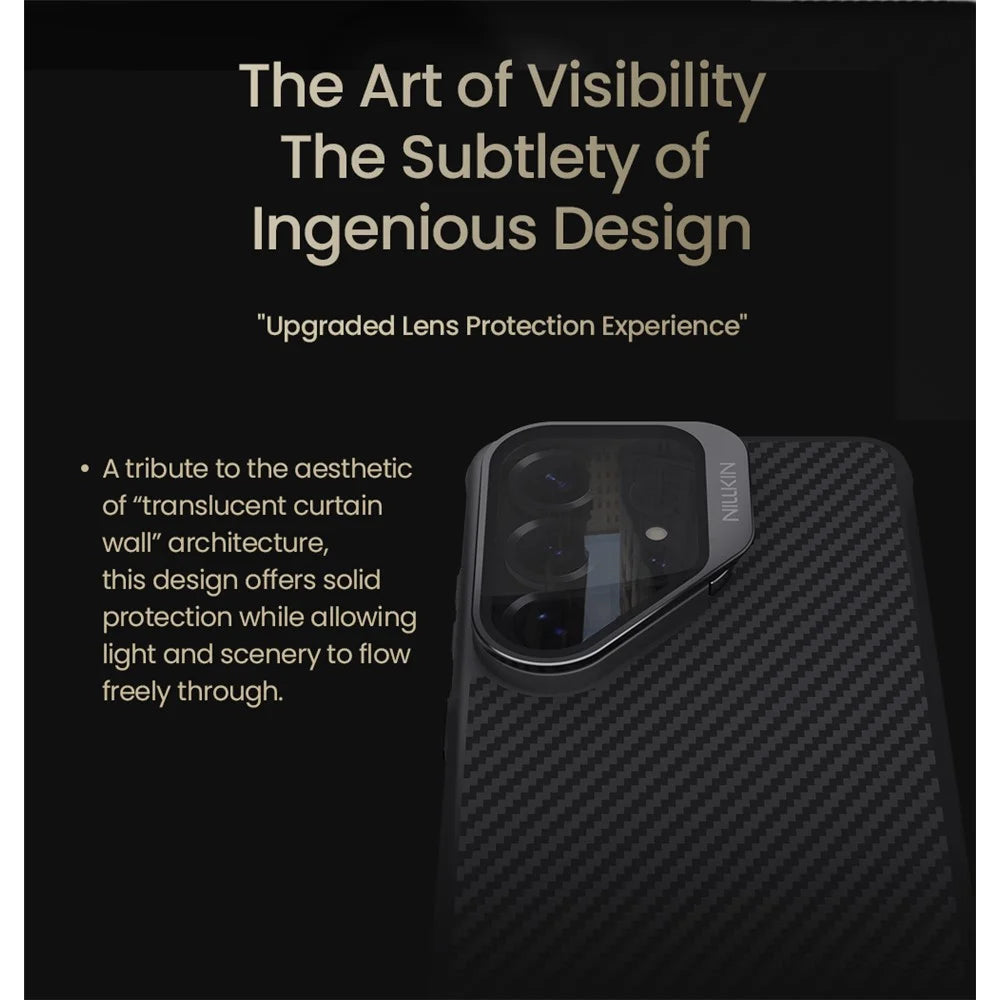 NILLKIN For Samsung Galaxy S26 Ultra Magnetic Case TPU + Aramid Fiber Lens Cover Kickstand Phone Cover - 7