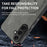 WANLONFENG For Samsung Galaxy A57 5G Magnetic Case  SD1 Series Nappa Texture PC TPU Phone Cover - Grey - 4