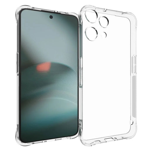 WANLONFENG For Nothing Phone (3a) Lite 5G TPU Case  WL2 Series 2.0mm Phone Cover with 2Pcs Tempered Glass Films - Transparent - 2