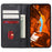 For Sony Xperia 10 VII Case Strong Magnetic PU Leather Phone Cover Calf Texture - Black - 2