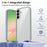 For Samsung Galaxy A37 5G Case Matte Skin Touch Clear PC + TPU Shockproof Phone Back Cover - Grey - 2
