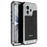 IP68 Waterproof Phone Case for iPhone 17 Metal + Silicone Cover with Screen Protector - Silver - 1