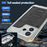 IP68 Waterproof Phone Case for iPhone 17 Metal + Silicone Cover with Screen Protector - Silver - 6