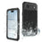 IP68 Waterproof Phone Case for iPhone Air Metal + Silicone Cover with Screen Protector - Black - 2