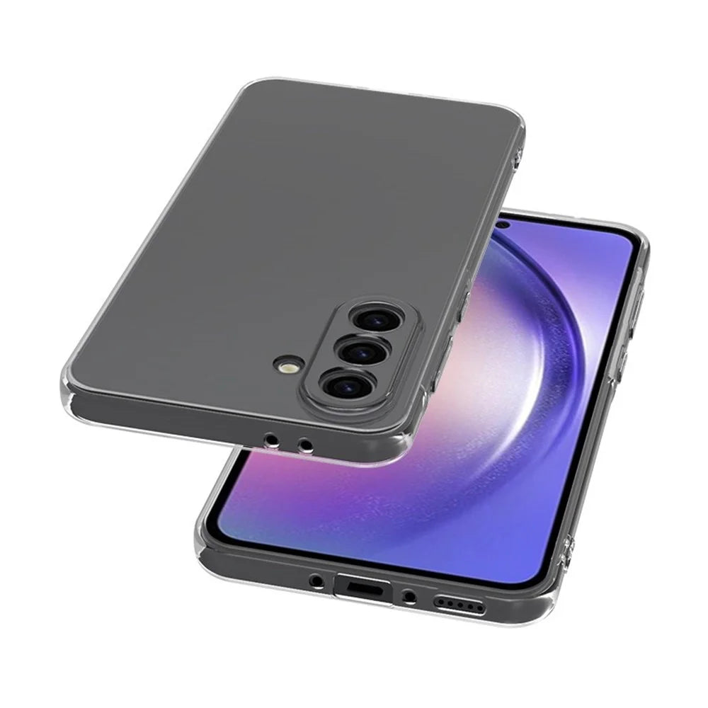 For Samsung Galaxy A57 5G Back Cover Ultra Thin Flexible TPU Clear Phone Case - 2