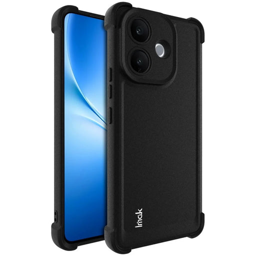 IMAK For vivo V70 Lite 5G / V60 Lite 5G / V60 Lite 4G Case TPU Phone Cover Airbag Shockproof Protection - Matte Black - 1