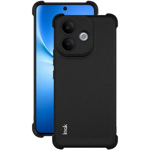 IMAK For vivo V70 Lite 5G / V60 Lite 5G / V60 Lite 4G Case TPU Phone Cover Airbag Shockproof Protection - Matte Black - 2