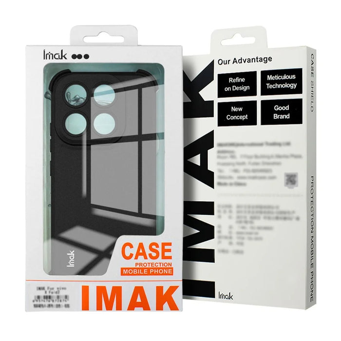 IMAK For Samsung Galaxy A57 5G Case TPU Phone Cover Airbag Shockproof Protection - Matte Black - 7