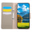 For Samsung Galaxy S25+ Case Zipper Wallet Color Splicing TPU PU Leather Flip Phone Cover with Strap - Grey - 3
