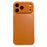 For iPhone 17 Pro Max Case Compatible with MagSafe Lens Protection Acrylic + TPU Matte Phone Cover - Titanium Orange - 1