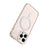 For iPhone 14 Pro Glitter Design Magnetic Back Cover TPU+PC Phone Drop-Proof Case Compatible with MagSafe Charger - Gold - 6