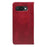For Google Pixel 10a Case Hidden Magnetic Closure Calf Texture Leather Phone Cover - Red - 5