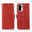 For OnePlus 15R 5G / Ace 6T 5G / Ace 6 5G Case RFID Blocking Genuine Cow Leather Wallet Phone Cover - Red - 1