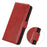 For OnePlus 15R 5G / Ace 6T 5G / Ace 6 5G Case RFID Blocking Genuine Cow Leather Wallet Phone Cover - Red - 5
