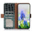 For Samsung Galaxy A37 5G Case RFID Blocking Wallet Crocodile Texture Genuine Cow Leather Phone Cover - Green - 4