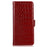 For Samsung Galaxy A57 5G Case RFID Blocking Wallet Crocodile Texture Genuine Cow Leather Phone Cover - Red - 7