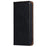 For OnePlus 15 5G Case Wallet PU Leather Magnetic Auto-Absorbed Phone Cover - Black - 7