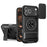 For iPhone 17 Pro Max Case Compatible with MagSafe Ring Holder Foldable Kickstand TPU PC Phone Cover with Camera Lens Slider - Black - 1
