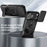 For iPhone 17 Pro Max Case Compatible with MagSafe Ring Holder Foldable Kickstand TPU PC Phone Cover with Camera Lens Slider - Black - 2